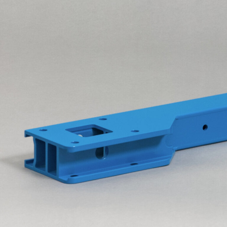 Extrusion, CNC – Aluminium, Pulverbeschichtung